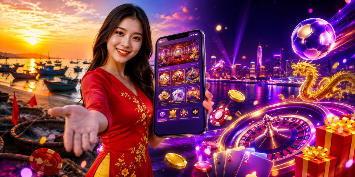 Du khách tại bãi biển Mũi Né dùng điện thoại truy cập hướng dẫn hỗ trợ 1440trên bờ biển
