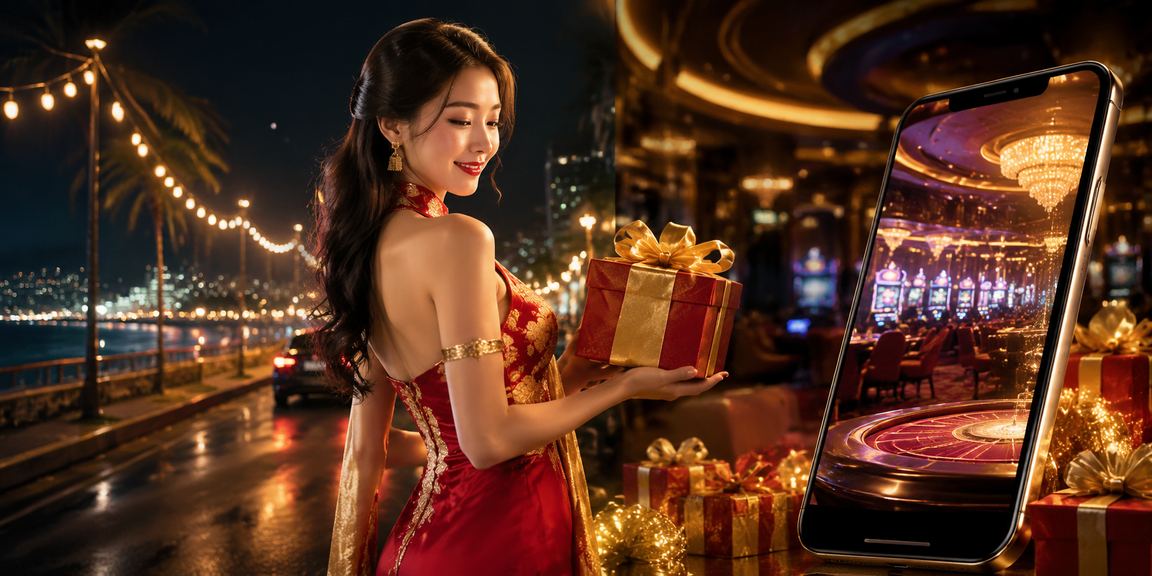 Người dùng sử dụng điện thoại truy cập nền tảng cá cược tại bãi biển Phan Thiết buổi chiều tà
