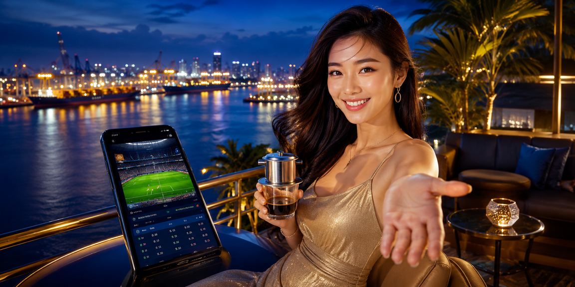 Người chơi tại Sài Gòn theo dõi kèo thể thao buổi sáng bên ly cà phê
